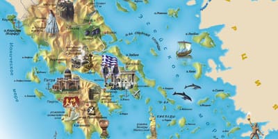 Hellas atração mapa