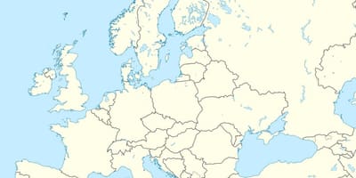 Grécia na Europa mapa