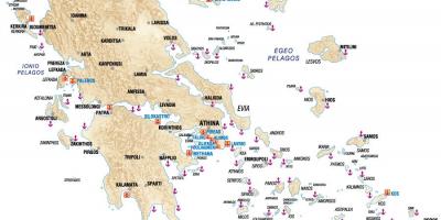 Hellas portas mapa